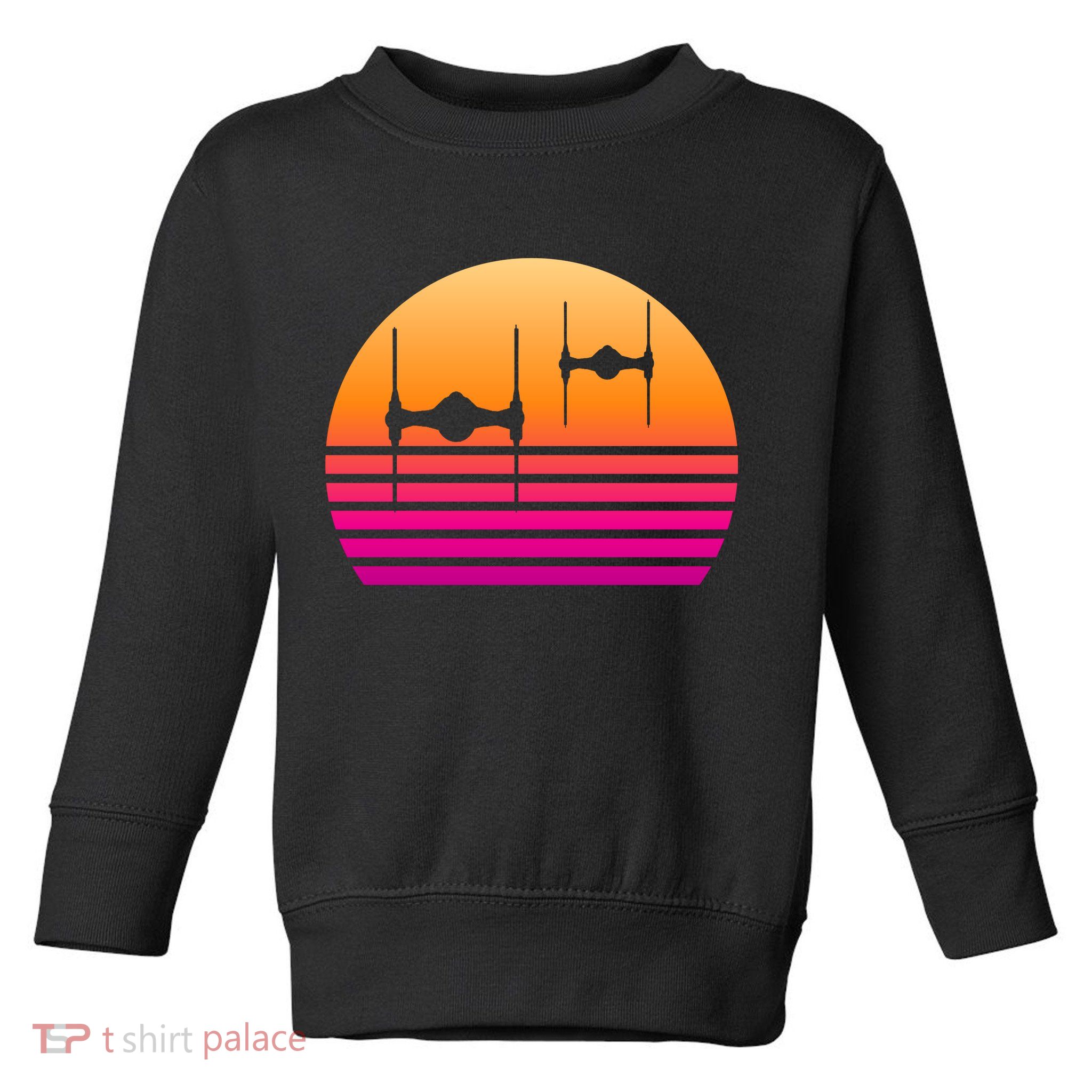 Fighter Sunset Toddler Sweatshirt