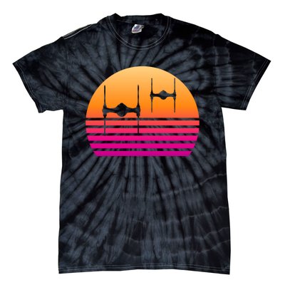 Fighter Sunset Tie-Dye T-Shirt