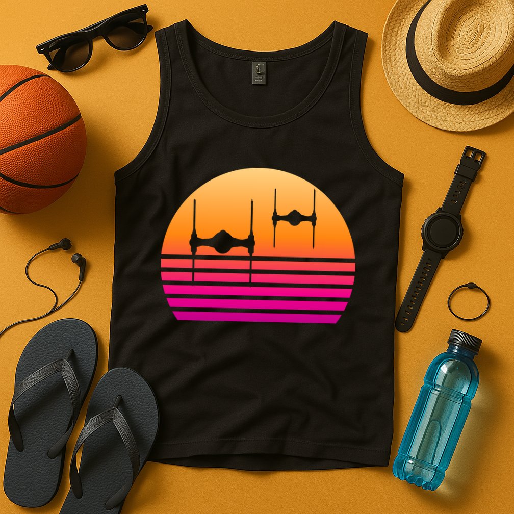Fighter Sunset Tank Top