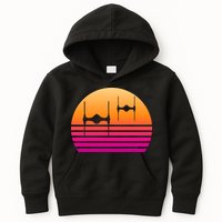 Fighter Sunset Kids Hoodie