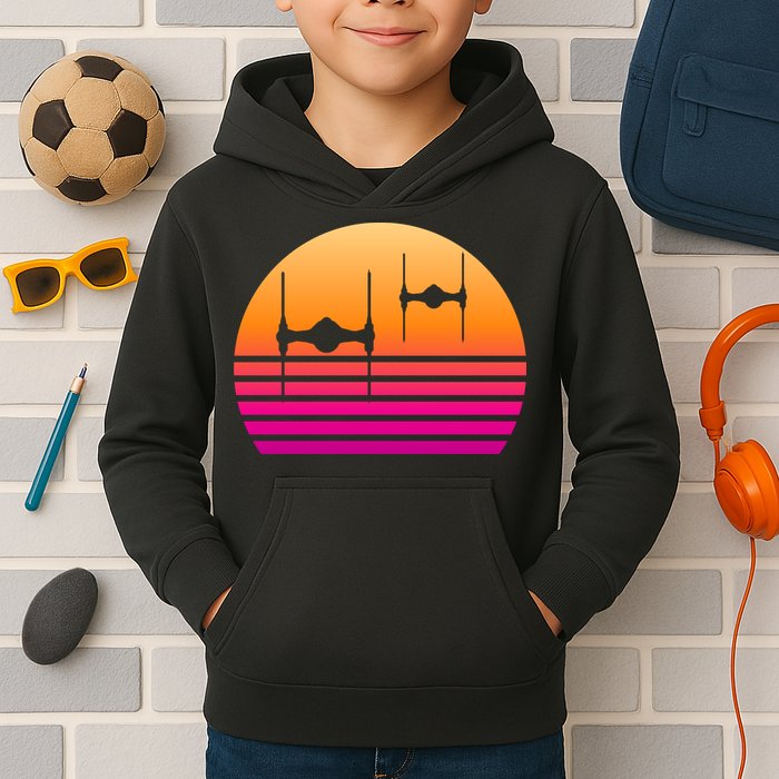Fighter Sunset Kids Hoodie