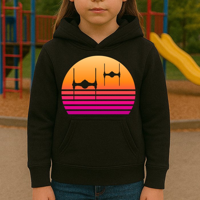 Fighter Sunset Kids Hoodie