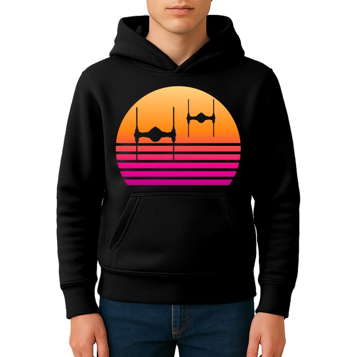 Fighter Sunset Kids Hoodie