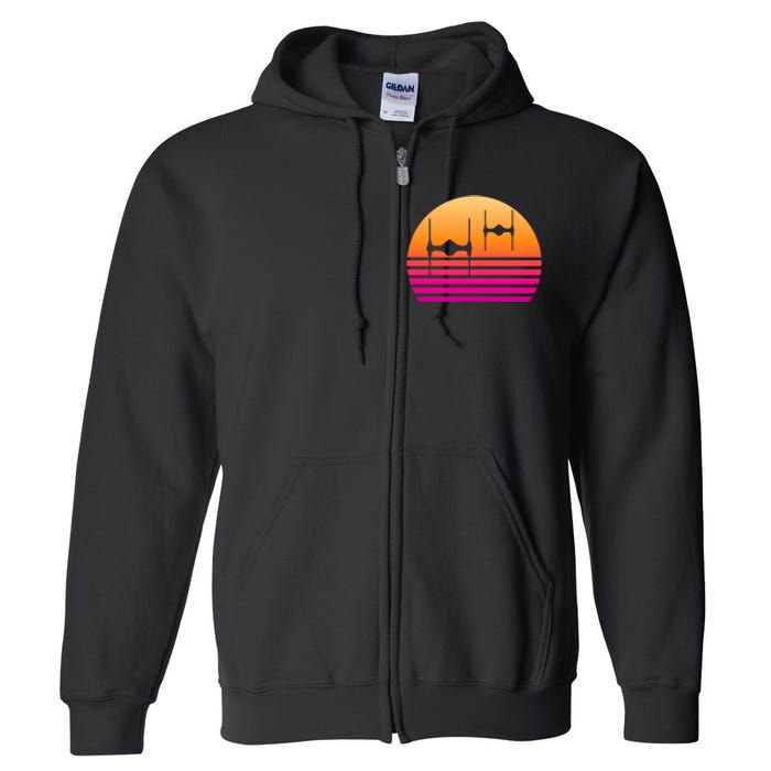 Fighter Sunset Full Zip Hoodie