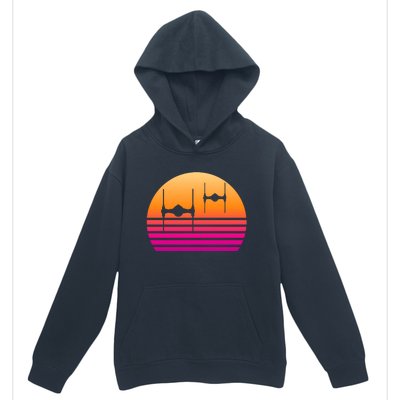 Fighter Sunset Urban Pullover Hoodie