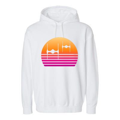 Fighter Sunset Garment-Dyed Fleece Hoodie