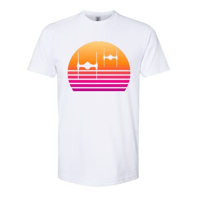 Fighter Sunset Softstyle® CVC T-Shirt