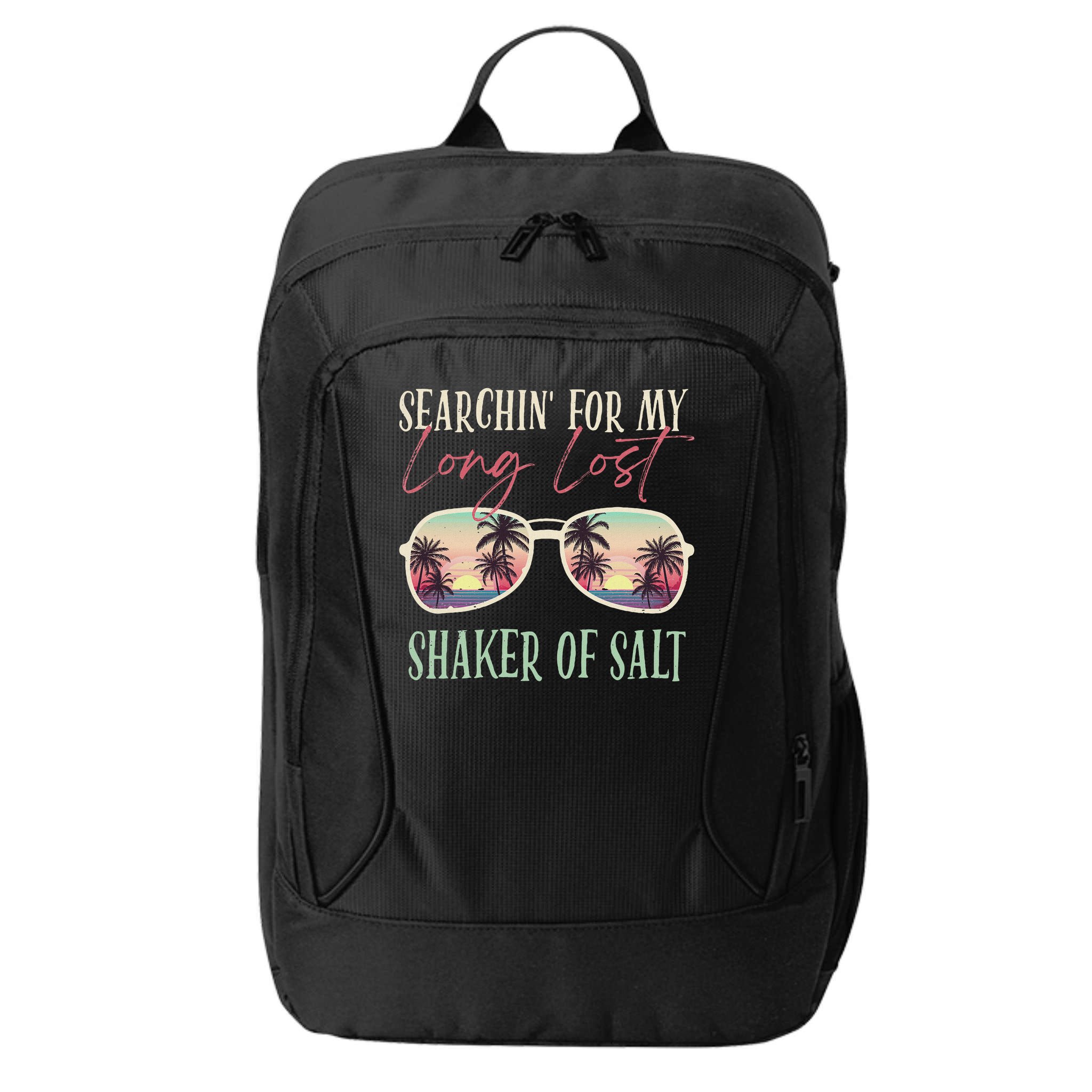 Funny Searching For My Long Lost Shaker Of Salt Shaker City Backpack
