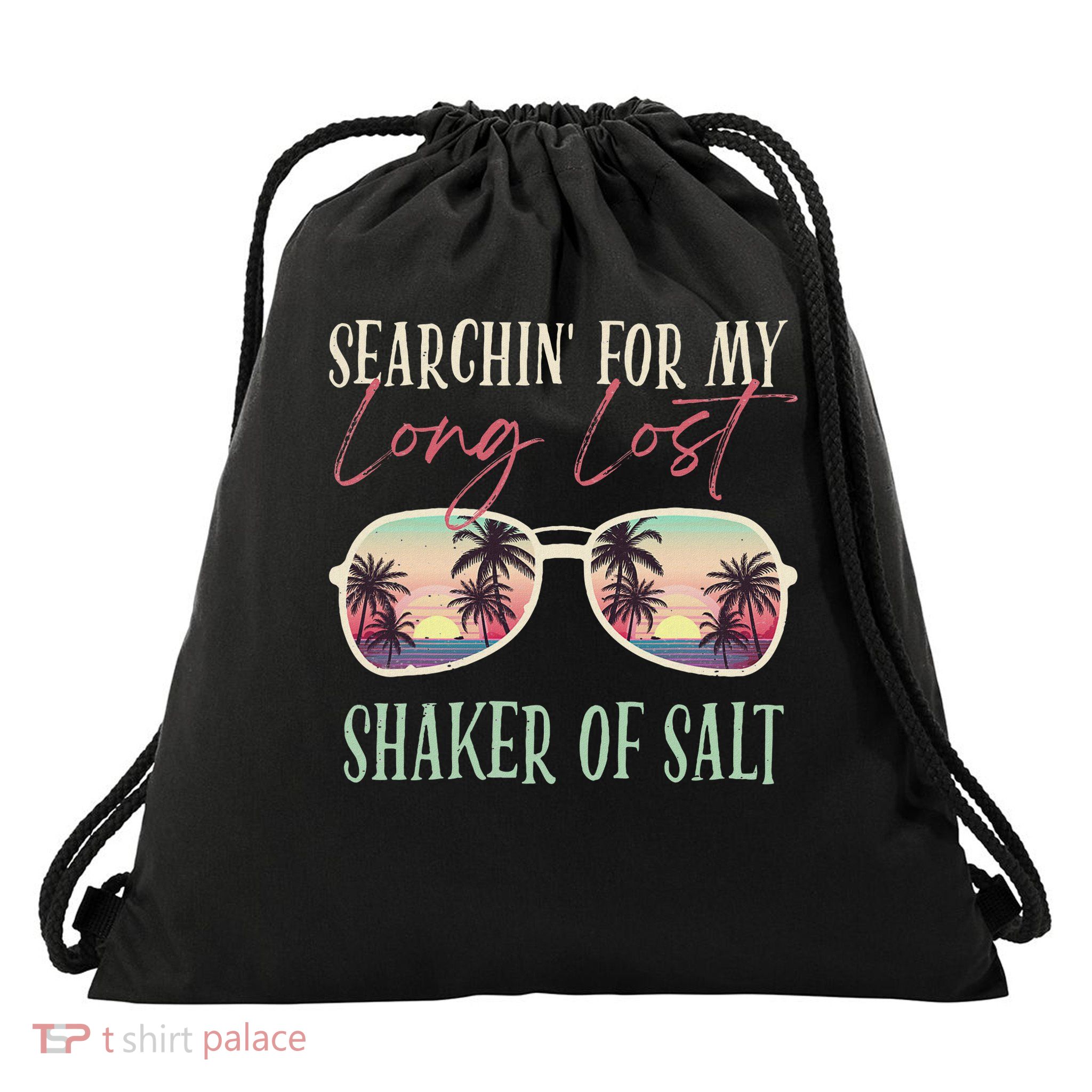 Funny Searching For My Long Lost Shaker Of Salt Shaker Drawstring Bag