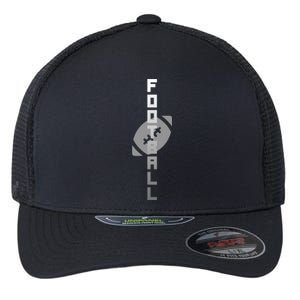 Football Sports Fan Logo Flexfit Unipanel Trucker Cap