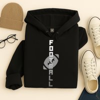 Football Sports Fan Logo Hoodie