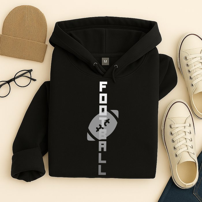 Football Sports Fan Logo Hoodie