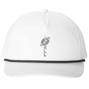 Football Sports Fan Logo Snapback Five-Panel Rope Hat