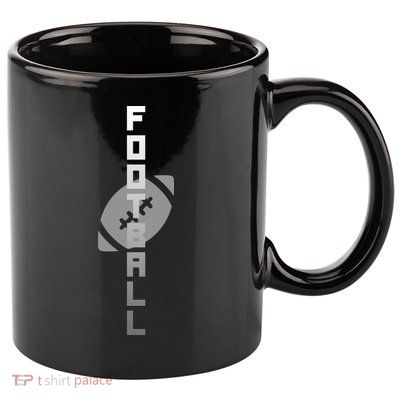 Football Sports Fan Logo 11oz C Handle Ceramic Mug
