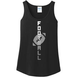 Football Sports Fan Logo Ladies Essential Tank