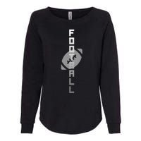 Football Sports Fan Logo Womens California Wash Sweatshirt