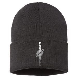 Football Sports Fan Logo Sustainable Knit Beanie