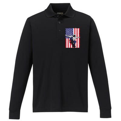 Funny Skateboarding For Skateboarding Skateboarder Performance Long Sleeve Polo