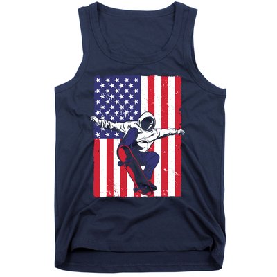 Funny Skateboarding For Skateboarding Skateboarder Tank Top