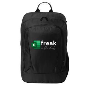 Funny Spreadsheet Freak In The Sheets Accountant City Backpack