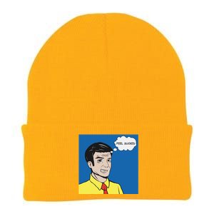 Feel Sucked Knit Cap Winter Beanie