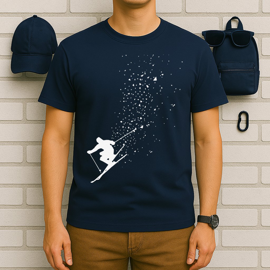 Freestyle Skiing Freeski Winter vintage Sports Skier T-Shirt
