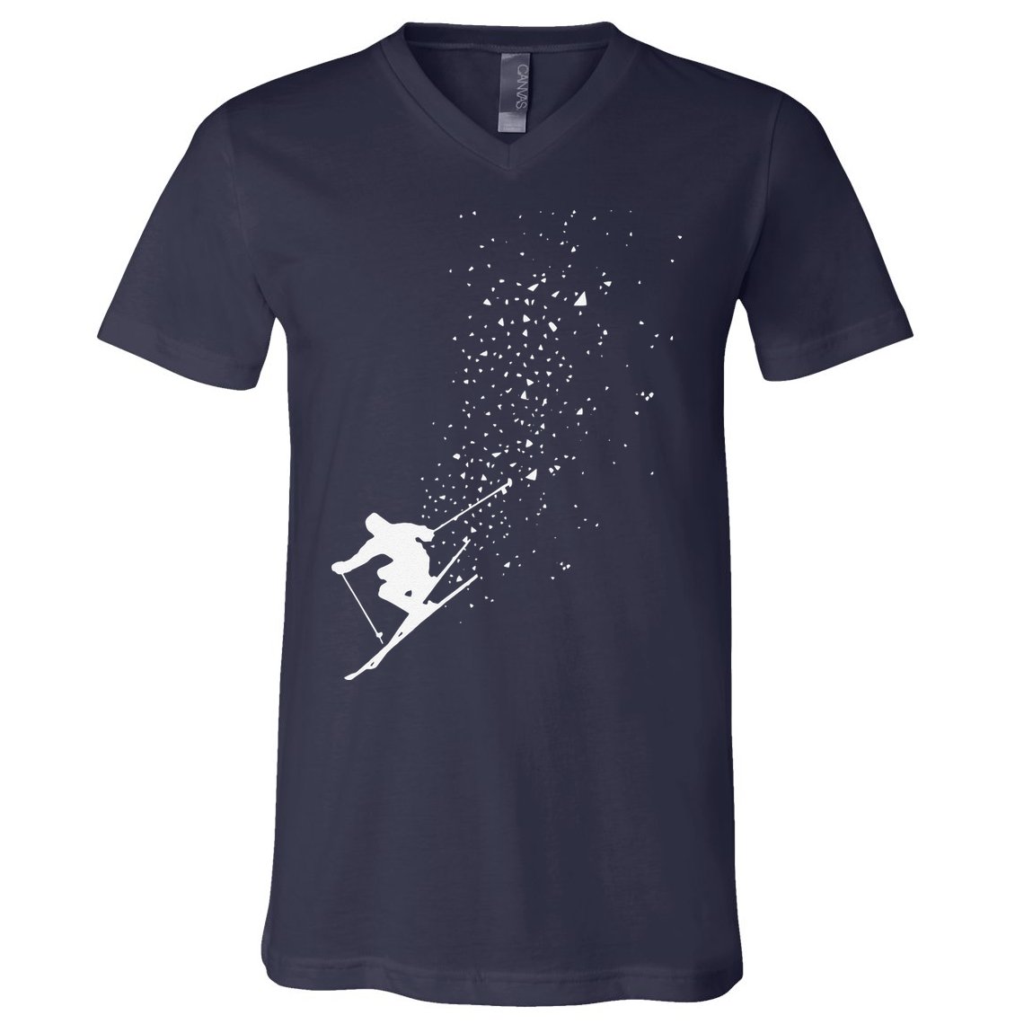 Freestyle Skiing Freeski Winter vintage Sports Skier V-Neck T-Shirt