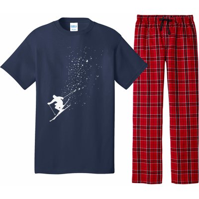 Freestyle Skiing Freeski Winter vintage Sports Skier Pajama Set