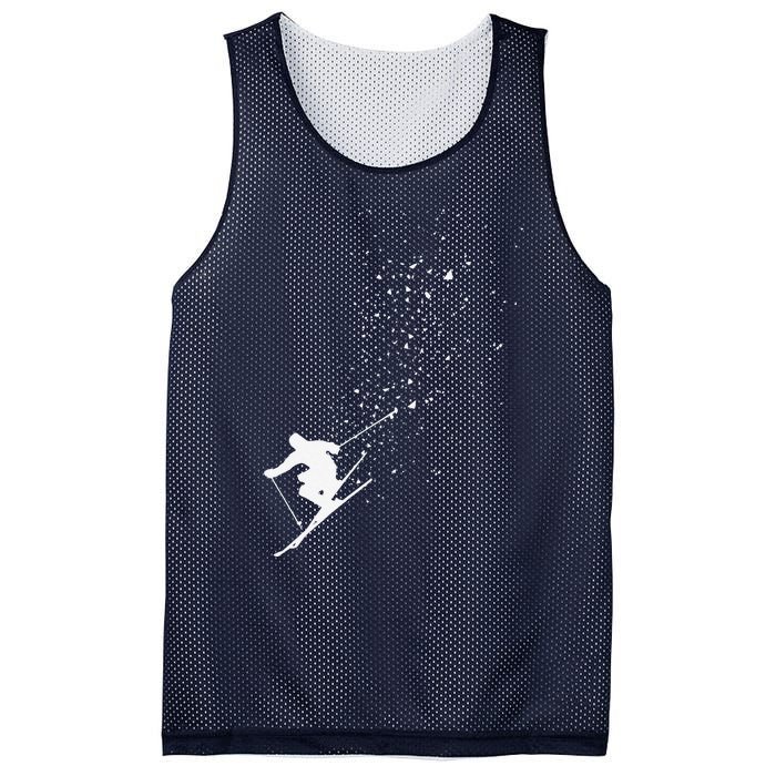 Freestyle Skiing Freeski Winter vintage Sports Skier Mesh Reversible Basketball Jersey Tank