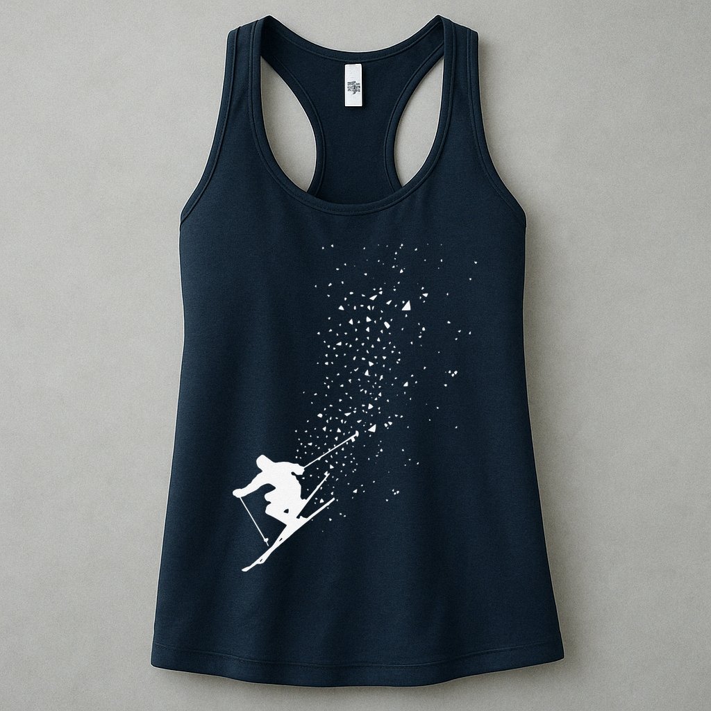 Freestyle Skiing Freeski Winter vintage Sports Skier Womens Tank Top