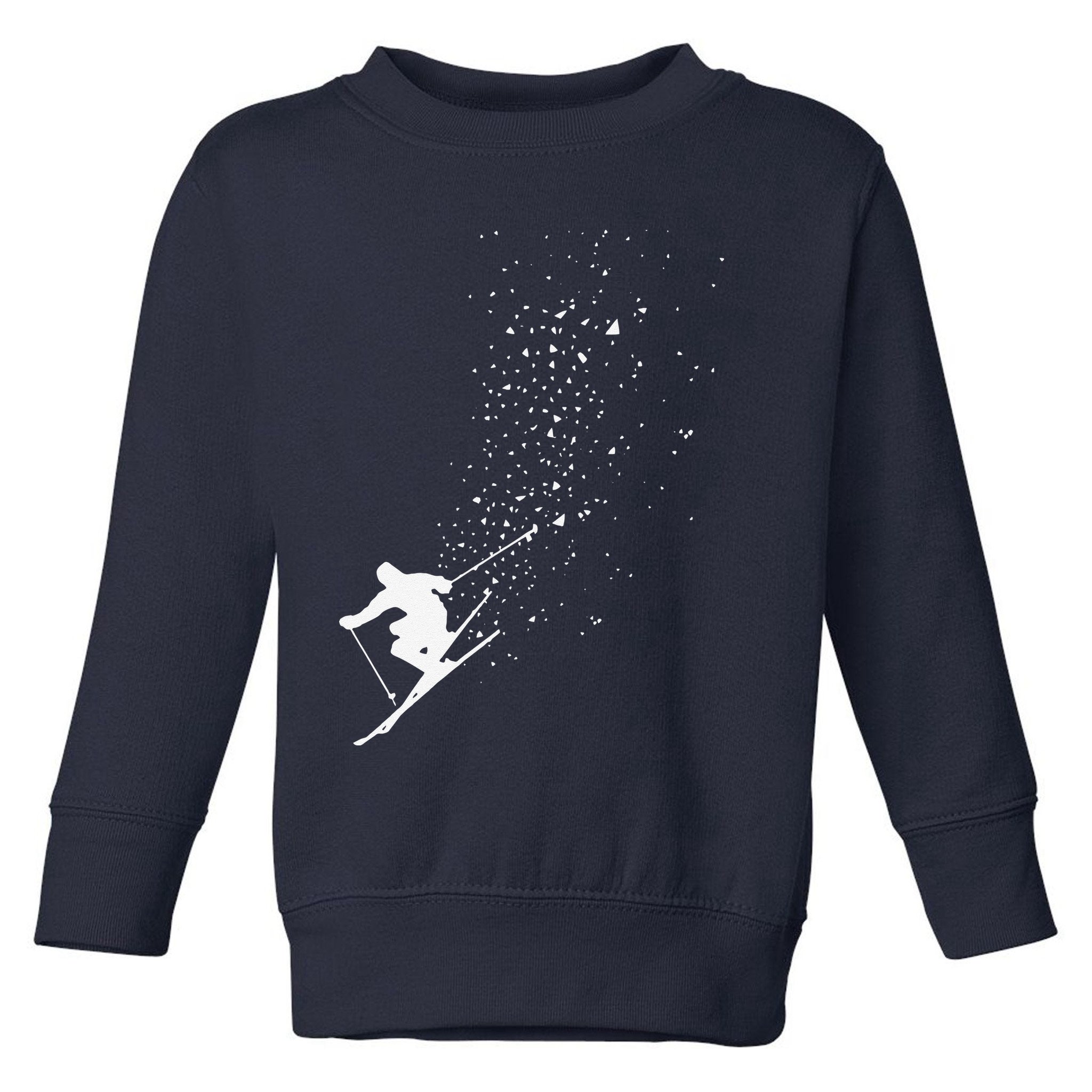 Freestyle Skiing Freeski Winter vintage Sports Skier Toddler Sweatshirt