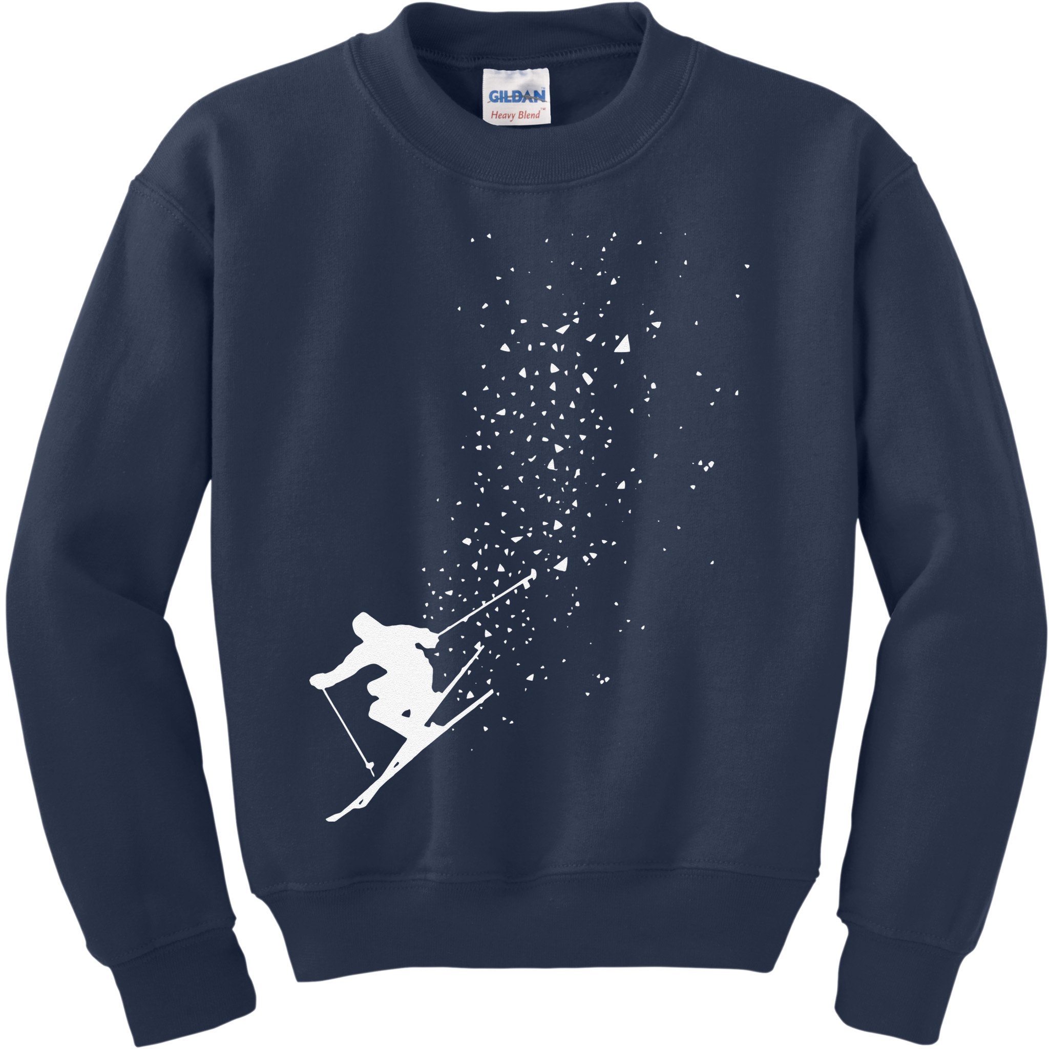 Freestyle Skiing Freeski Winter vintage Sports Skier Kids Sweatshirt