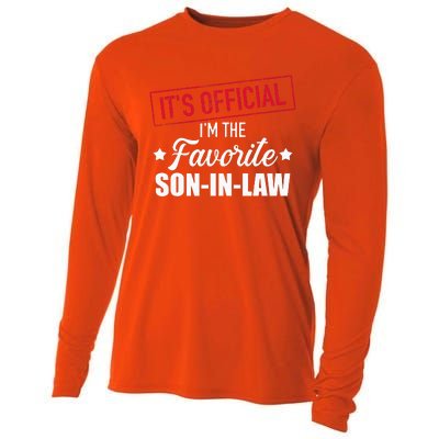 Favorite Soninlaw From Motherinlaw Or Fatherinlaw Cooling Performance Long Sleeve Crew