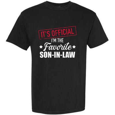 Favorite Soninlaw From Motherinlaw Or Fatherinlaw Garment-Dyed Heavyweight T-Shirt