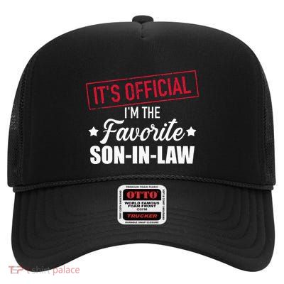 Favorite Soninlaw From Motherinlaw Or Fatherinlaw High Crown Mesh Back Trucker Hat