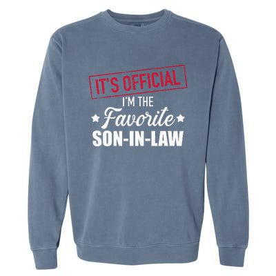 Favorite Soninlaw From Motherinlaw Or Fatherinlaw Garment-Dyed Sweatshirt