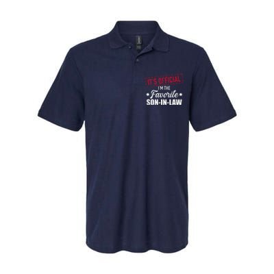 Favorite Soninlaw From Motherinlaw Or Fatherinlaw Softstyle Adult Sport Polo