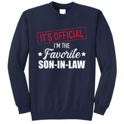 Favorite Soninlaw From Motherinlaw Or Fatherinlaw Tall Sweatshirt