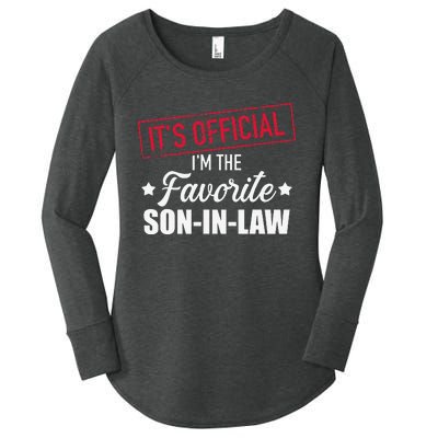 Favorite soninlaw from motherinlaw or fatherinlaw Women's Perfect Tri Tunic Long Sleeve Shirt