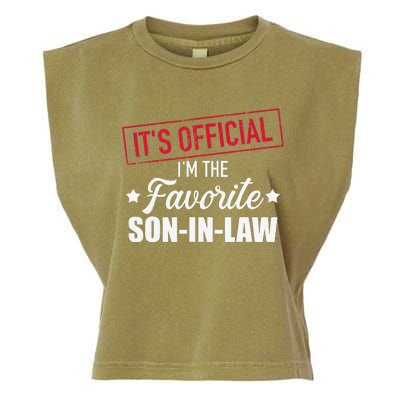 Favorite soninlaw from motherinlaw or fatherinlaw Garment-Dyed Women's Muscle Tee