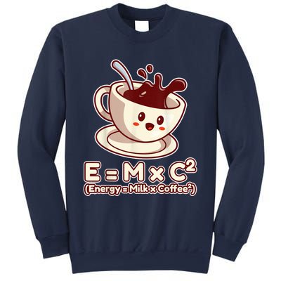 Funny Science Formula E=MC2 Energy Milk Coffee Kawaii Sweatshirt