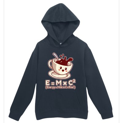 Funny Science Formula E=MC2 Energy Milk Coffee Kawaii Urban Pullover Hoodie