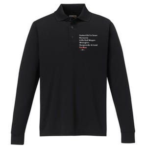 Fight Songs Performance Long Sleeve Polo