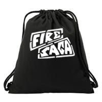 Fire Saga Drawstring Bag