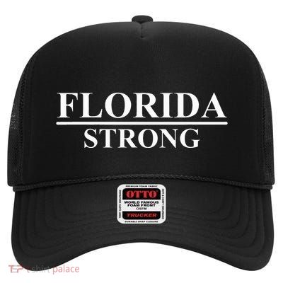 Florida Strong High Crown Mesh Back Trucker Hat