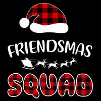Friendsmas Squad Funny Xmas Light Family Matching Pajamas Mug