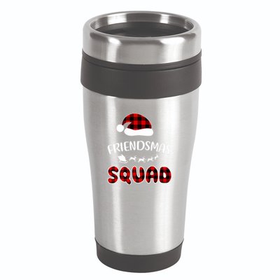 Friendsmas Squad Funny Xmas Light Family Matching Pajamas 16oz Travel Tumbler