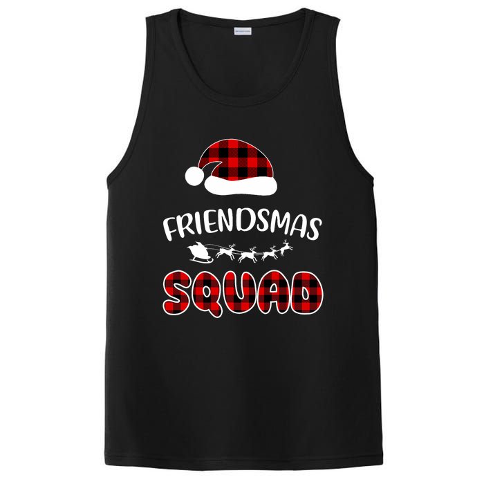 Friendsmas Squad Funny Xmas Light Family Matching Pajamas PosiCharge Competitor Tank