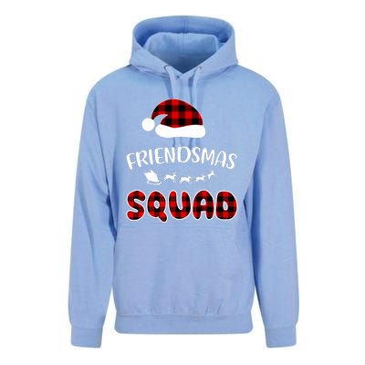 Friendsmas Squad Funny Xmas Light Family Matching Pajamas Unisex Surf Hoodie