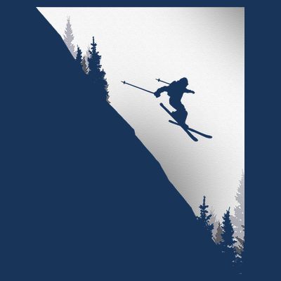 Freestyle Skiing Freeski Winter vintage Sports Skier T-Shirt